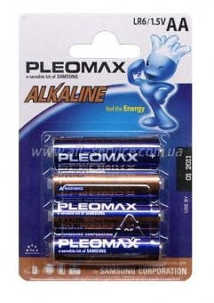 Батарейка Pleomax LR6 BL4 