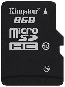 Флеш карта Kingston micro SDHC 8Gb class10 