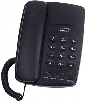 Телефон Supra STL-310 black 