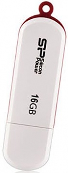 Флеш диск USB Silicon Power 16Gb Lux Mini 320 White 