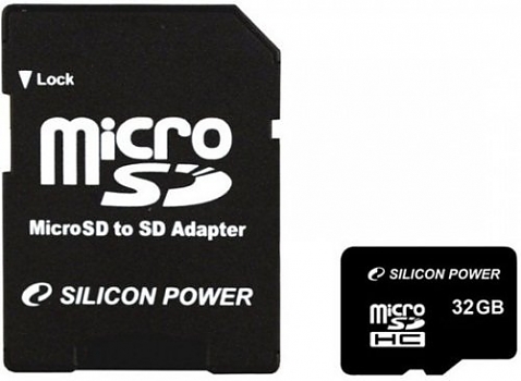 Флеш карта Silicon Power micro SDHC 32Gb class 10 