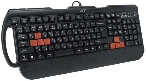 Клавиатура A4Tech G700 black Fast Gaming waterproof PS/2 