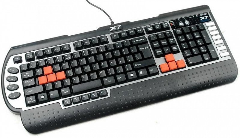Клавиатура A4Tech G800V 3x Fast Gaming USB 