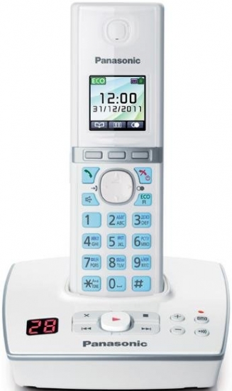 Радиотелефон Panasonic KX-TG8061 RUW DECT АОН а/отв 18мин 
