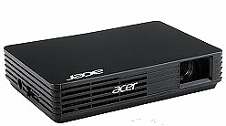 Проектор Acer C120  Pico LED 100 Lm WVGA  2000:1 USB power 180g Bag 