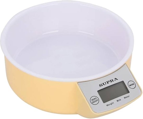 Весы кухонные Supra BSS-4085 beige 