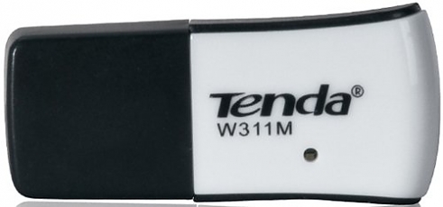 Адаптер Wi-Fi Tenda W311Mi 802.11n 1T1R 150Мбит/с 