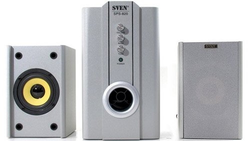 Компьютерные колонки Sven SPS-820 (38 Вт) серебро 