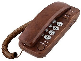 Телефон Texet TX 226 коричневый 