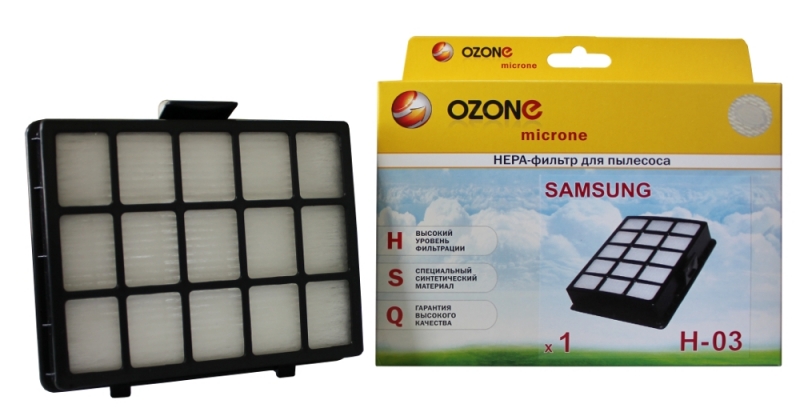 Фильтр для пылесоса Ozone H-03 HEPA-фильтры для Samsung-65 