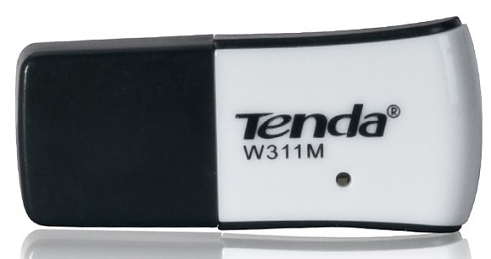 Адаптер Wi-Fi Tenda W311M 802.11n 1T1R 150Мбит/с 