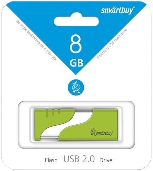 Флеш диск USB SmartBuy Hatch 8 Gb 