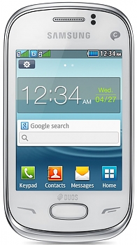 Мобильный телефон Samsung S3802 2 sim white T01160170