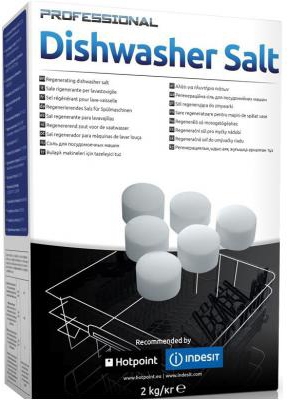 Соль для посудомоечных машин Indesit Dishwasher, 2 кг, 92099 