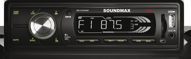 Автомагнитола Soundmax SM-CCR3048F 