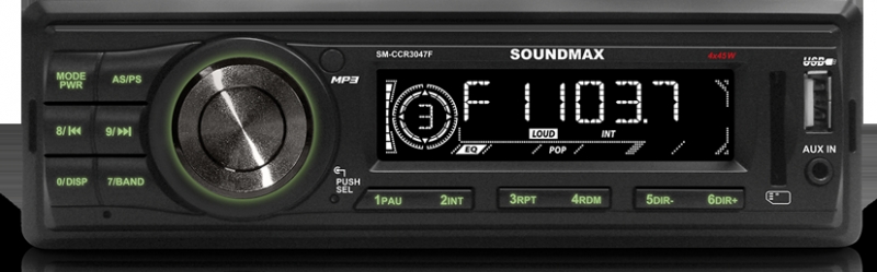 Автомагнитола Soundmax SM-CCR3047F 