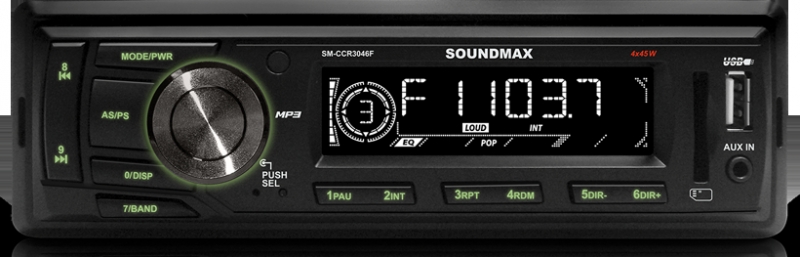 Автомагнитола Soundmax SM-CCR3046F 