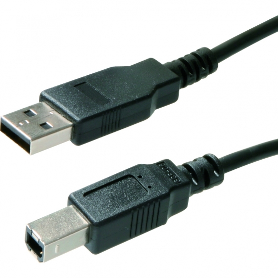 Кабель Vcom USB 2.0 A-->B (1.8 м) 