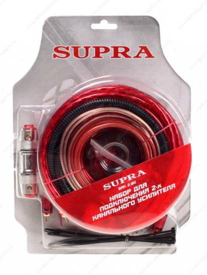 Набор проводов для усилителя Supra SAK 2.80 