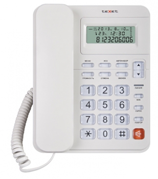 Телефон Texet TX 254 серый 