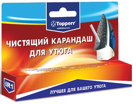 Карандаш Topperr IR1 для чистки подошвы утюга 1301 
