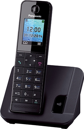 Радиотелефон Panasonic KX-TGH210RUB черный 