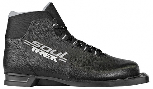 Ботинки лыжные TREK Soul НК  NN 75 (черный,лого серый) размер 41 