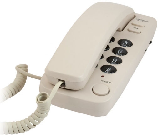 Телефон Ritmix RT-100 ivory 