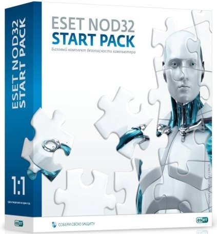Программное обеспечение ESET NOD32 START PACK, 1 год, 1ПК, BOX 