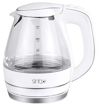 Чайник электрический Sinbo SK 7307 белый 