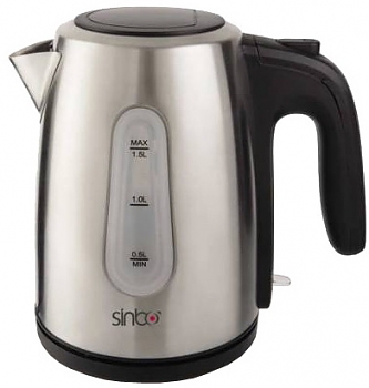 Чайник электрический Sinbo SK 7332 серебристый 