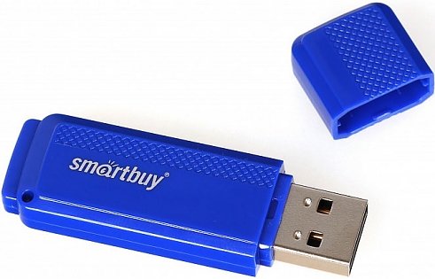Флеш диск USB SmartBuy 16Gb Dock Blue 