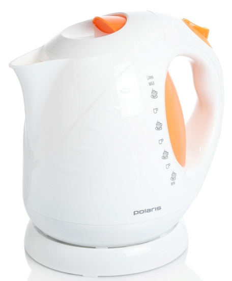 Чайник электрический Polaris PWK 2013C white/orange 