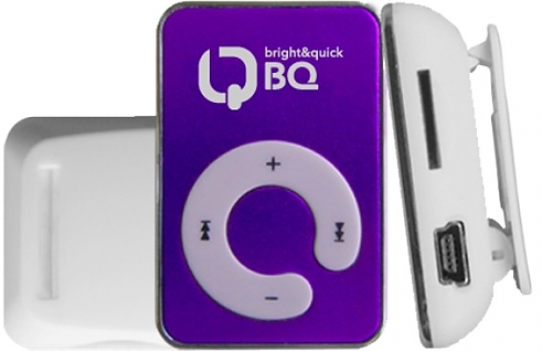 MP3 плеер на флеш карте BQ P004 Fa violet 