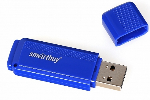Флеш диск USB SmartBuy 32 Gb Dock Blue SB32GBDH-B 