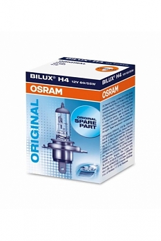 Лампа галогеновая Osram Original H4-12v 60/55w - P43t (64193) 