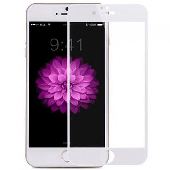 Стекло защитное Deppa iPhone 6 Full 0.4mm white 