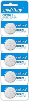 Батарейка SmartBuy CR2025/5B 