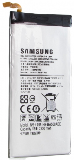 Аккумулятор для мобильных телефонов Samsung Тех.Упак. EB-BA500ABE A500/A5 