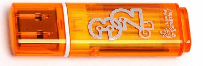 Флеш диск USB SmartBuy 32 Gb Glossy Orange SB32GBGS-Or 
