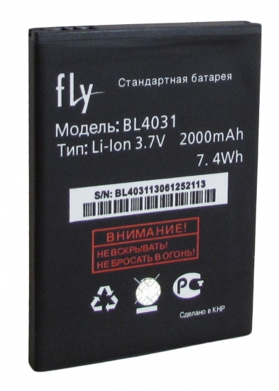 Аккумулятор для мобильных телефонов Fly Тех.Упак. (BL4031) IQ4403 