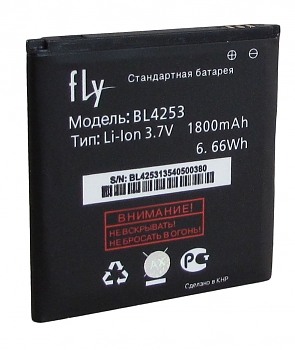 Аккумулятор для мобильных телефонов Fly Тех.Упак. (BL4253) IQ443 