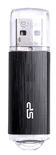 Флеш диск USB Silicon Power 4 Gb ULTIMA U02 Black 