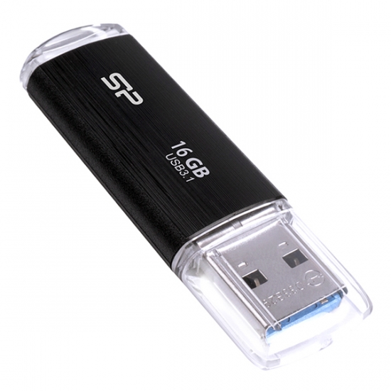 Флеш диск USB Silicon Power 16 Gb Blaze B02 Black USB 3.1 