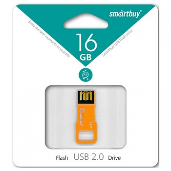 Флеш диск USB SmartBuy 16 Gb BIZ Orange 