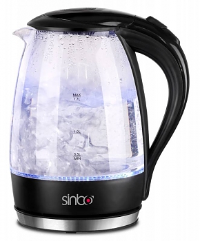 Чайник электрический Sinbo SK 7338 черный 