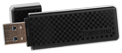 Флеш диск USB Transcend 128Gb Jetflash 780 черный/серый 