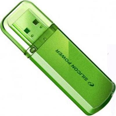 Флеш диск USB Silicon Power 64Gb Helios 101 зеленый 