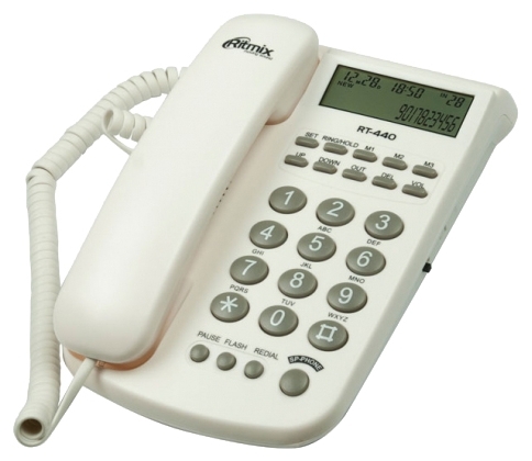 Телефон Ritmix RT-440 белый 