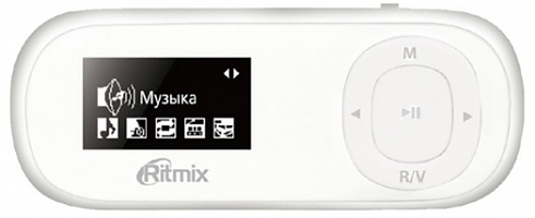 MP3 плеер на флеш карте Ritmix RF-3410 4Gb white 